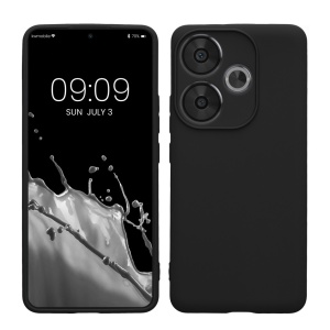 Husa Kwmobile pentru Poco F6, Negru, Silicon, KWM000020OW001C - Img 1