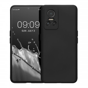 Husa Kwmobile pentru Realme GT Neo 3, Silicon, Negru, 59247.01 - Img 2