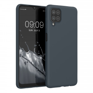 Husa Kwmobile pentru Samsung Galaxy A12, Silicon, Verde, 54048.186 - Img 1