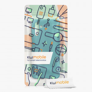 Husa Kwmobile pentru Samsung Galaxy A13 5G, Silicon, Verde, 58919.57 - Img 7