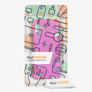 Husa Kwmobile pentru Samsung Galaxy A13, Silicon, Roz, 57956.65 - Img 7