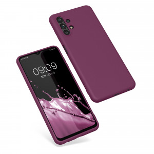 Husa Kwmobile pentru Samsung Galaxy A13, Silicon, Violet, 57805.187 - Img 2