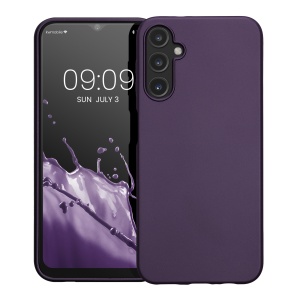 Husa Kwmobile pentru Samsung Galaxy A14 5G, Violet inchis, Silicon, 61163.115 - Img 2