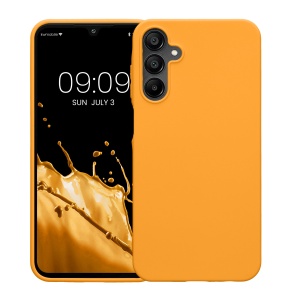 Husa Kwmobile pentru Samsung Galaxy A15 5G, Portocaliu, Silicon, KWM000021MH006C - Img 2