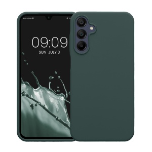Husa Kwmobile pentru Samsung Galaxy A15 5G, Verde, Silicon, KWM000021MF025C - Img 2