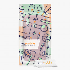 Husa Kwmobile pentru Samsung Galaxy A20e, Roz, Silicon, 48738.52 - Img 7