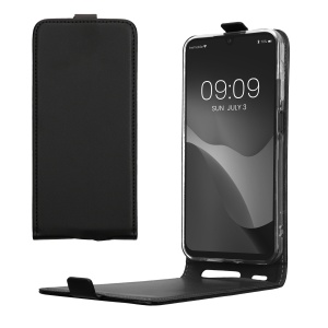 Husa Kwmobile pentru Samsung Galaxy A25, Negru, Piele ecologica, KWM000021ON001C - Img 1