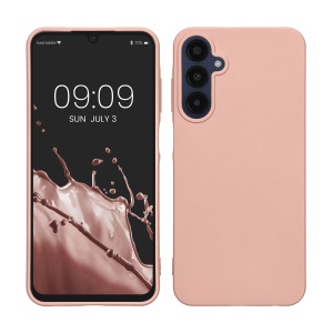Husa Kwmobile pentru Samsung Galaxy A25, Roz, Silicon, KWM000021MZ001C - Img 1
