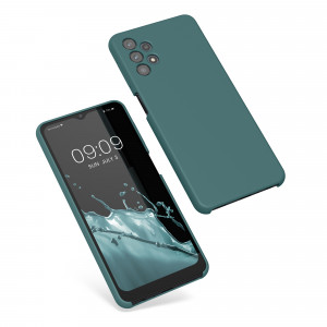 Husa Kwmobile pentru Samsung Galaxy A32 5G, Silicon, Verde, 54336.171 - Img 2