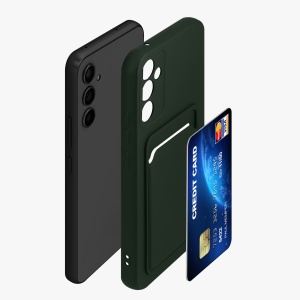 Husa Kwmobile pentru Samsung Galaxy A34 5G, Verde inchis, Silicon, KWM0000191B004C - Img 6