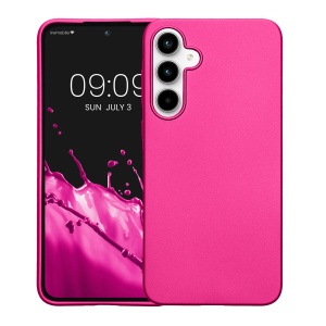 Husa Kwmobile pentru Samsung Galaxy A35, Roz, Silicon, KWM000021PC007C - Img 2