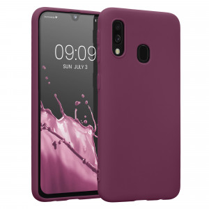 Husa Kwmobile pentru Samsung Galaxy A40, Silicon, Violet, 48547.187 - Img 1