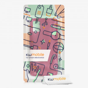 Husa Kwmobile pentru Samsung Galaxy A51, Silicon, Rosu, 51197.229 - Img 8