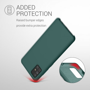Husa Kwmobile pentru Samsung Galaxy A51, Silicon, Verde, 51197.171 - Img 6