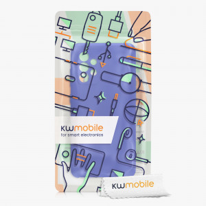 Husa Kwmobile pentru Samsung Galaxy A52/Galaxy A52 5G/Galaxy A52s 5G, Silicon, Albastru, 54347.134 - Img 7