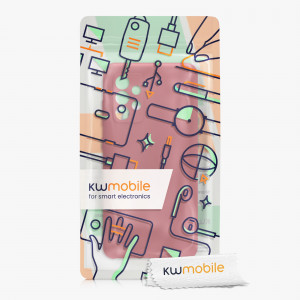 Husa Kwmobile pentru Samsung Galaxy A52/Galaxy A52 5G/Galaxy A52s 5G, Silicon, Rosu, 54347.208 - Img 7