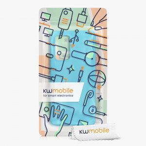 Husa Kwmobile pentru Samsung Galaxy A53 5G, Silicon, Albastru, 57808.205 - Img 7