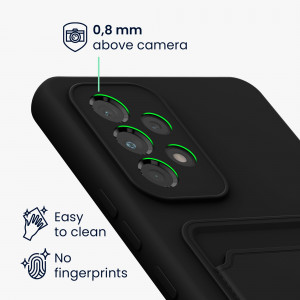 Husa Kwmobile pentru Samsung Galaxy A53 5G, Silicon, Negru, 58146.01 - Img 4