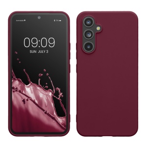 Husa Kwmobile pentru Samsung Galaxy A54 5G, Visiniu, Silicon, KWM000018FR040C - Img 1