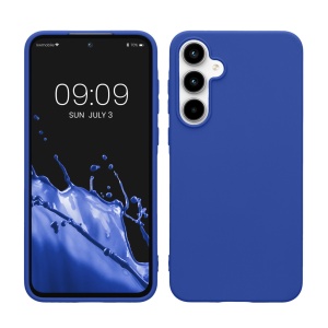 Husa Kwmobile pentru Samsung Galaxy A55 5G, Albastru, Silicon, KWM000021MG025C - Img 1