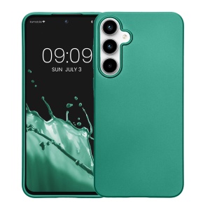 Husa Kwmobile pentru Samsung Galaxy A55, Verde, Silicon, KWM000021MI004C - Img 2