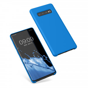 Husa Kwmobile pentru Samsung Galaxy S10 Plus, Silicon, Albastru, 49028.157 - Img 2
