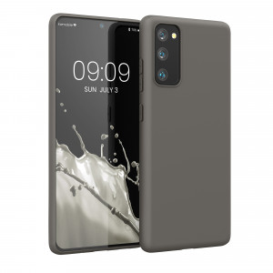 Husa Kwmobile pentru Samsung Galaxy S20 FE, Gri, Silicon, 53604.155 - Img 1