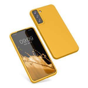 Husa Kwmobile pentru Samsung Galaxy S22 Plus, Silicon, Galben, 56761.191 - Img 2