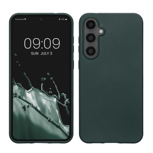 Husa Kwmobile pentru Samsung Galaxy S23 FE, Verde, Silicon, KWM000021WO001C - Img 1