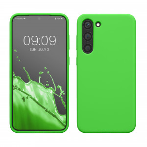 Husa kwmobile pentru Samsung Galaxy S23 Plus, Silicon, Verde , 60274.159 - Img 1