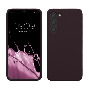Husa Kwmobile pentru Samsung Galaxy S23 Plus, Violet inchis, Silicon, 60274.114 - Img 1