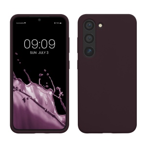 Husa Kwmobile pentru Samsung Galaxy S23, Violet inchis, Silicon, 60273.114 - Img 1