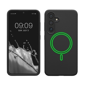 Husa Kwmobile pentru Samsung Galaxy S24, Negru, Silicon, KWM000021RH001C - Img 1