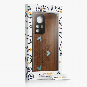 Husa Kwmobile pentru Xiaomi 12T/12T Pro, Multicolor, Lemn/Silicon, 60150.09 - Img 8