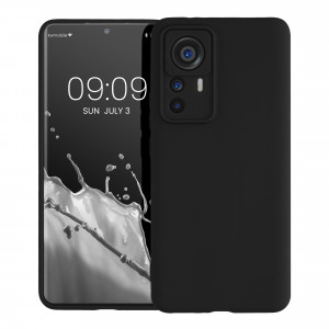 Husa kwmobile pentru Xiaomi 12T Pro, Silicon, Negru, 60258.47 - Img 2