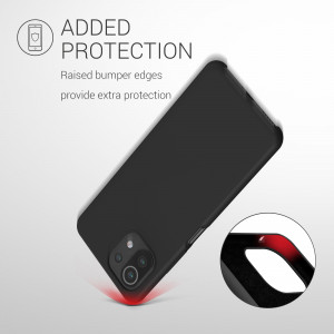 Husa Kwmobile pentru Xiaomi Mi 11 Lite 5G/11 Lite 5G NE, Silicon, Negru, 54730.01 - Img 6