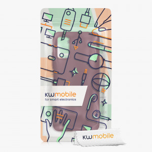 Husa Kwmobile pentru Xiaomi Redmi Note 10 5G, Silicon, Rosu, 54947.187 - Img 8