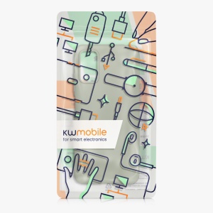 Husa Kwmobile pentru Xiaomi Redmi Note 10 5G, Verde deschis, Silicon, KWM000012ZM028C - Img 7