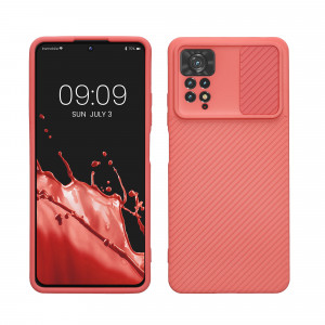 Husa kwmobile pentru Xiaomi Redmi Note 11 Pro/Redmi Note 11 Pro 5G/Redmi Note 12 Pro , Silicon, Roz, 57389.167 - Img 1