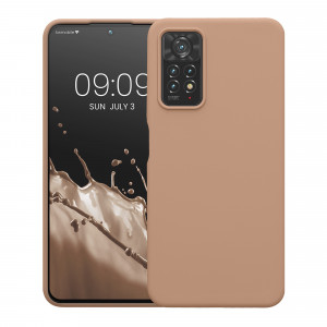 Husa kwmobile pentru Xiaomi Redmi Note 11 Pro/Redmi Note 11 Pro 5G/Redmi Note 12 Pro , Silicon, Maro, 57373.246 - Img 2
