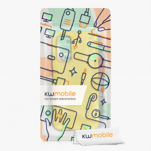 Husa Kwmobile pentru Xiaomi Redmi Note 11/Redmi Note 11s, Silicon, Galben, 57368.165 - Img 7