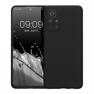 Husa Kwmobile pentru Xiaomi Redmi Note 11S 5G/Poco M4 Pro 5G, Silicon, Negru, 57925.47 - Img 2