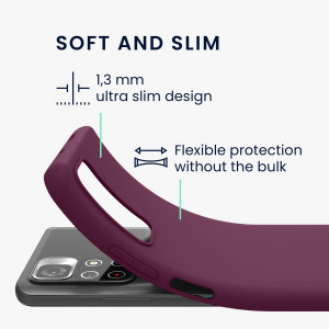 Husa Kwmobile pentru Xiaomi Redmi Note 11S 5G/Poco M4 Pro 5G, Silicon, Violet, 57024.187 - Img 3