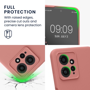 Husa Kwmobile pentru Xiaomi Redmi Note 12, Roz, Silicon, 61180.193 - Img 4