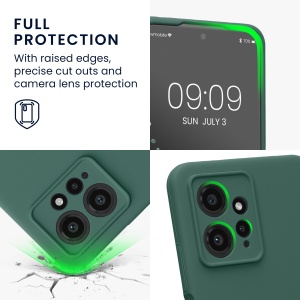 Husa Kwmobile pentru Xiaomi Redmi Note 12, Verde, Silicon, KWM000018UL018C - Img 4