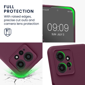 Husa Kwmobile pentru Xiaomi Redmi Note 12, Violet, Silicon, 61180.187 - Img 4