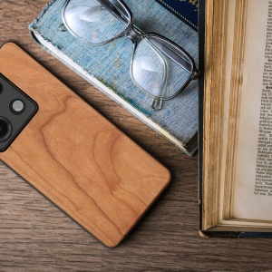 Husa Kwmobile pentru Xiaomi Redmi Note 13 Pro 5G, Maro, Lemn/Silicon, KWM000020LJ003C - Img 3
