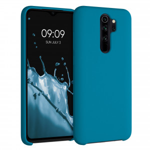 Husa Kwmobile pentru Xiaomi Redmi Note 8 Pro, Silicon, Albastru, 50248.224 - Img 1