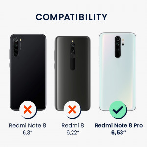Husa Kwmobile pentru Xiaomi Redmi Note 8 Pro, Silicon, Verde, 50242.207 - Img 6