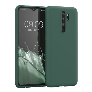 Husa Kwmobile pentru Xiaomi Redmi Note 8 Pro, Verde, Silicon, KWM000010MT041C - Img 1